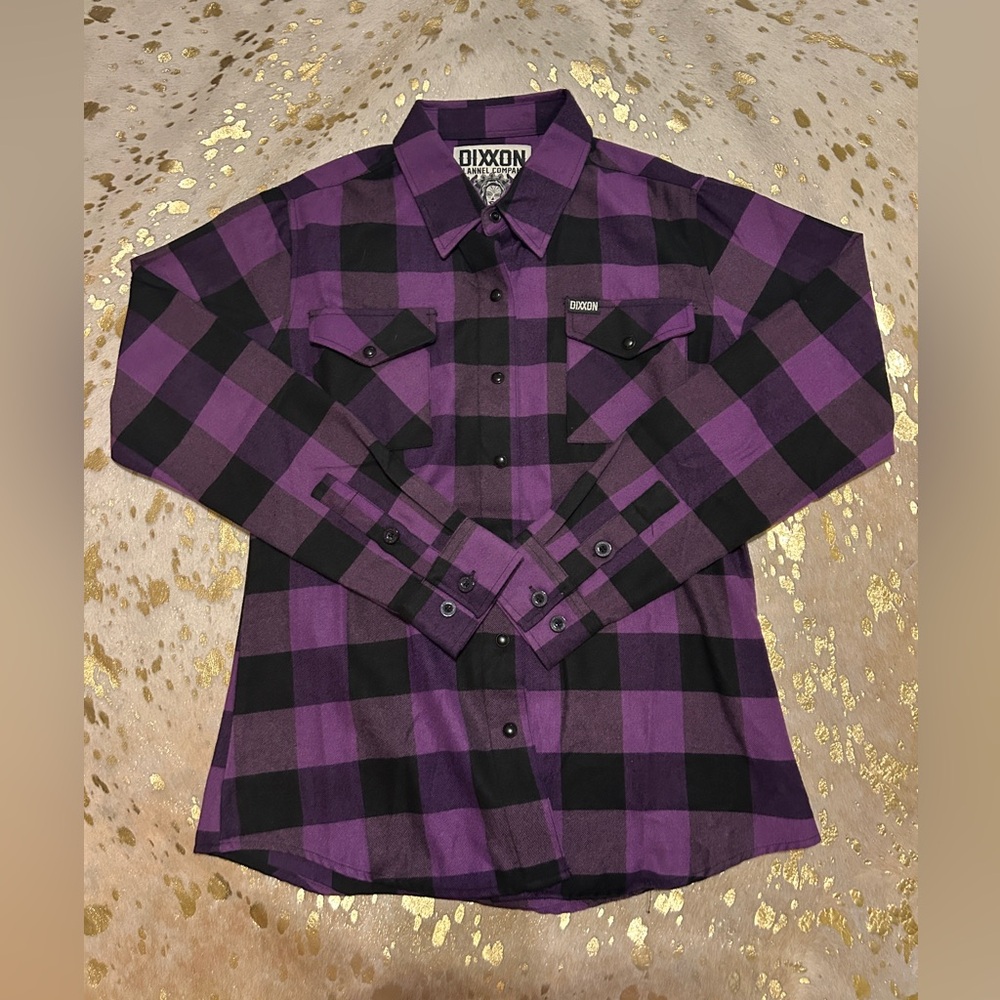 Dixxon Purple Plaid Flannel Shirt
THE HEIRESS